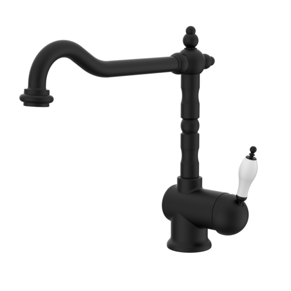 CLASSICAL - Retro-Auslauf 1866 Waschtisch Schwarz