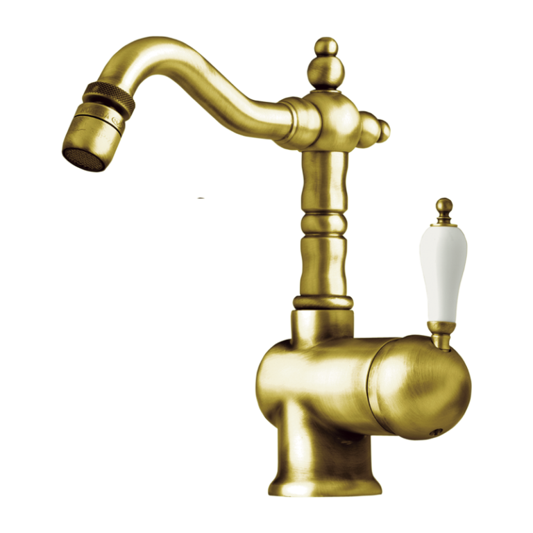 CLASSICAL - Retro-Auslauf für 1866 Bidetarmatur - Altes Messing