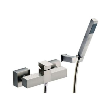 Aufputzbrausemischer, mit Garnitur