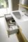 Badmöbel IDEA_Mineralsolid Weiß matt mit integriertem Waschbecken