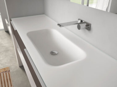 Badmöbel IDEA_mit integriertem Waschbecken