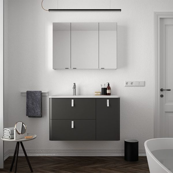 Badmoebel - antrazit matt-gäste_wc_badmöbel