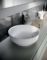 Badmöbel-ideagroup_Runde Waschbecken Nicole aus Mineralsolid