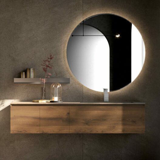 Badmöbel und Dusch Wand in Bad Essen -Badmöbel Serie CUBIK