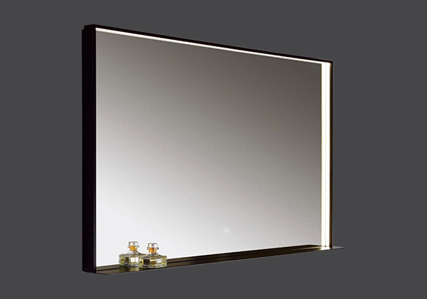 Unsere vielseitige Spiegelkollektion bietet Größen von 60 cm bis 200 cm, mit Alurahmen, praktischer Metallablage, warmem und kaltem Licht, Dimmfunktion und Anti-Beschlag-Eigenschaften. Die ideale Lösung für jedes Badezimmer.