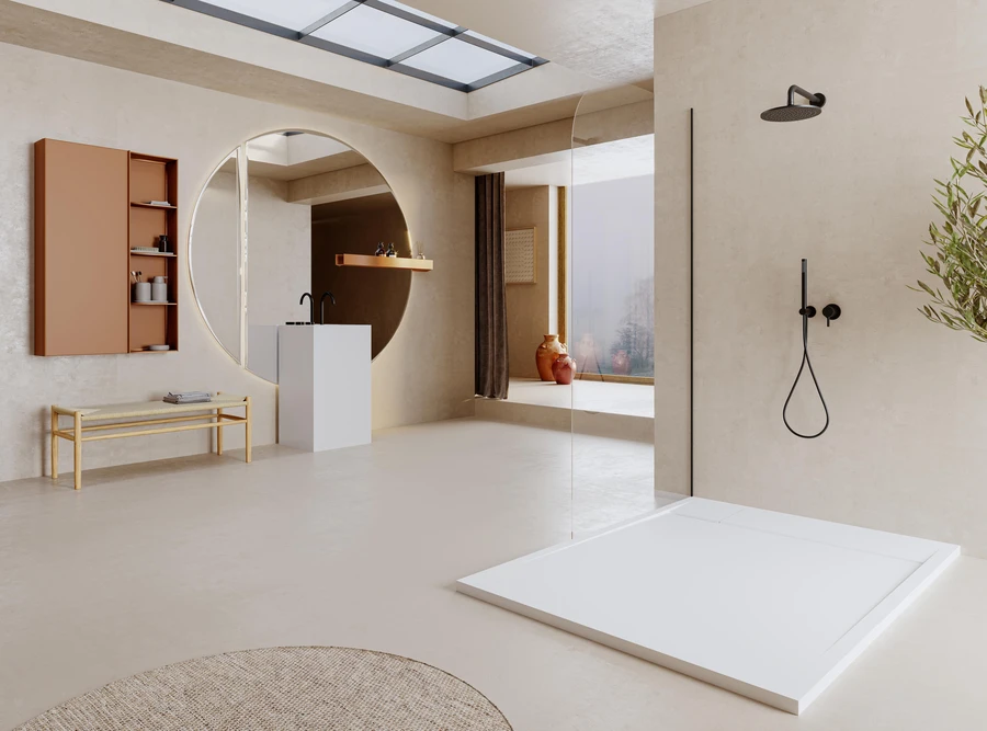 Hidrobox-showertray-Iconik-Scene-Blanco-ambient