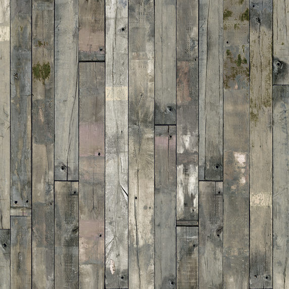 Eiche-Wandplatte-Holzmuster-Duschrückwand