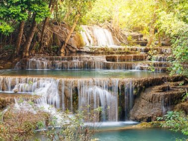 Wandplatte-Duschrückwand-Aluminiumverbund-individual-Decor-Wasserfall