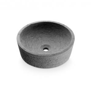 Entdecken Sie die Schönheit von Aufsatzwaschbecken aus schwarzem Stein in unserer Badausstellung