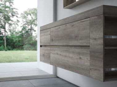 badmöbel-ideagroup-nyu-Unterschränke aus Laminat Unicolor HPL Texas, Top mit integriertem Waschbecken aus Laminat Unicolor HPL Texas