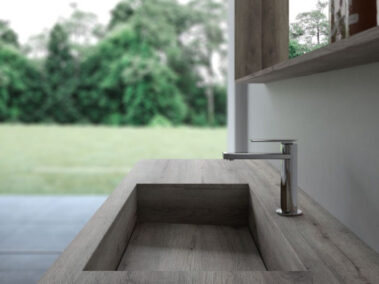 badmoebel-ideagroup-nyu-Waschbecken aus Laminat Unicolor HPL