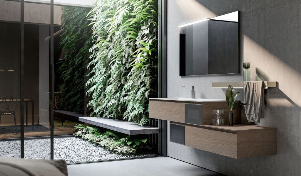 IDEA-GROUP präsentiert die Cubik Holz-Badmöbelkollektion - Eine gelungene Mischung aus natürlichem Charme und Eleganz.
