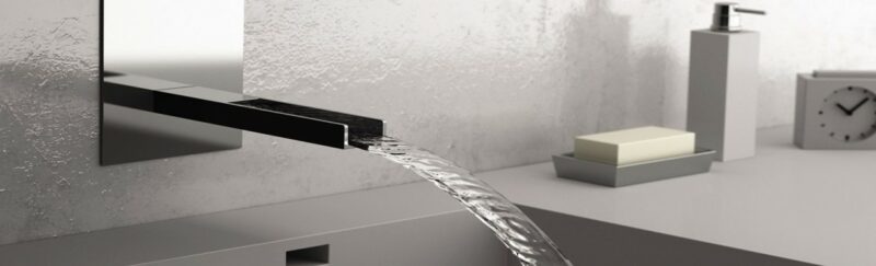 cube-waterfall-Exklusive Design Badarmaturen