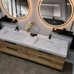 holz ausgefallene badmöbel set-moderne badmöbel