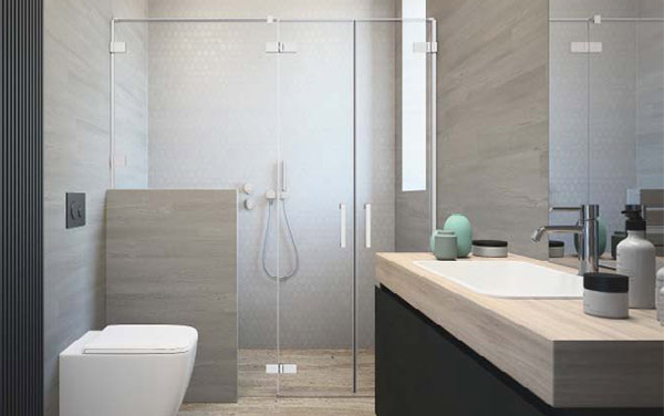Individuelle Duschkabinen für stilvolle Badezimmer