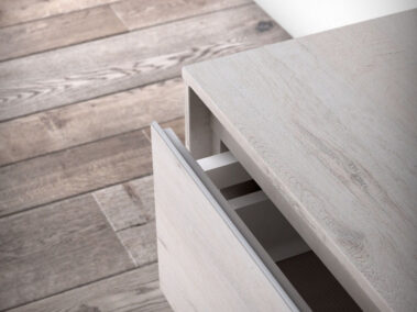 ideagroup-nyu-badmöbel - Unterschränke aus Laminat Unicolor HPL California