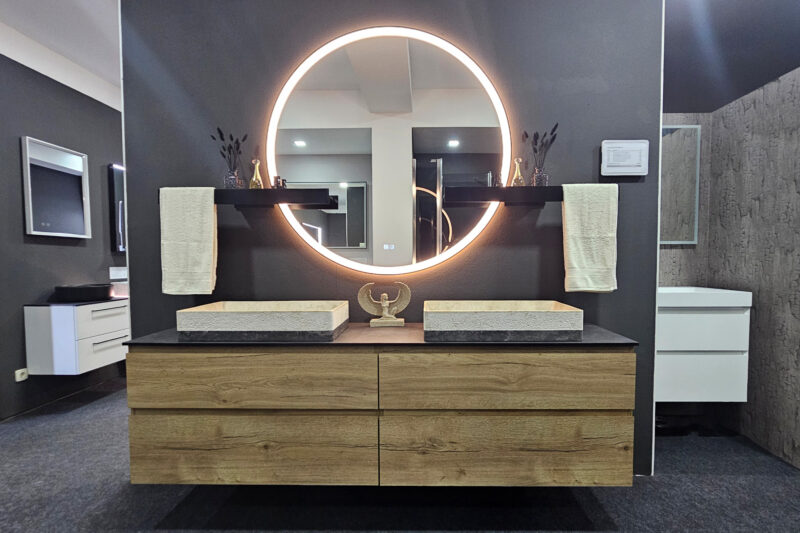 Exklusives Badmöbel Set 200 cm AUSSTELLUNGSSTÜCK